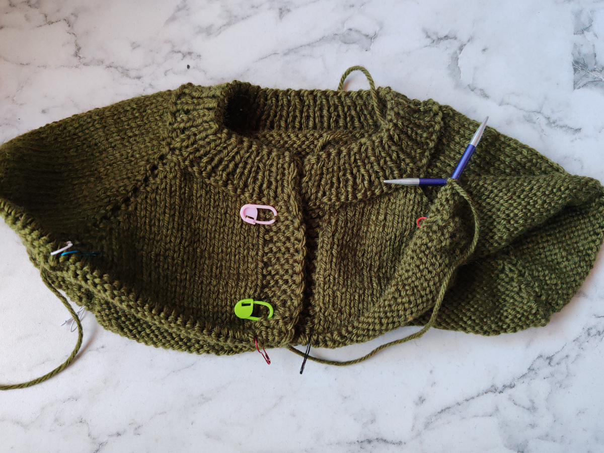 Сам процесс в работе.