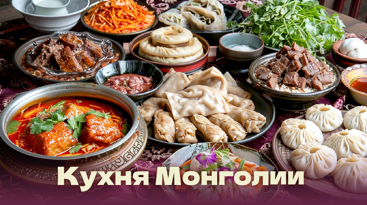 Обзор кухни Монголии