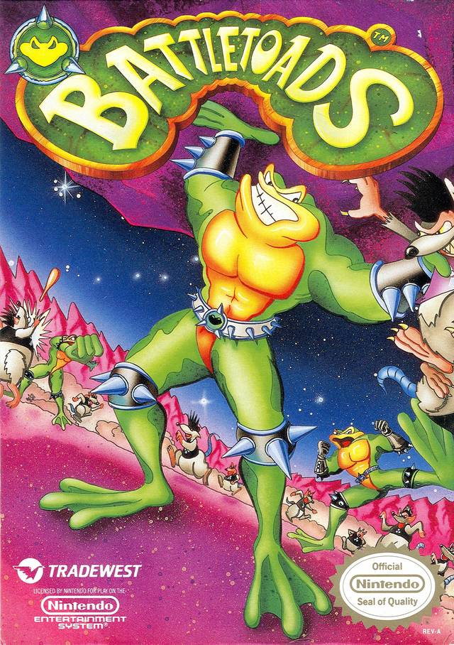 Скриншот игры из Battletoads (1991)
