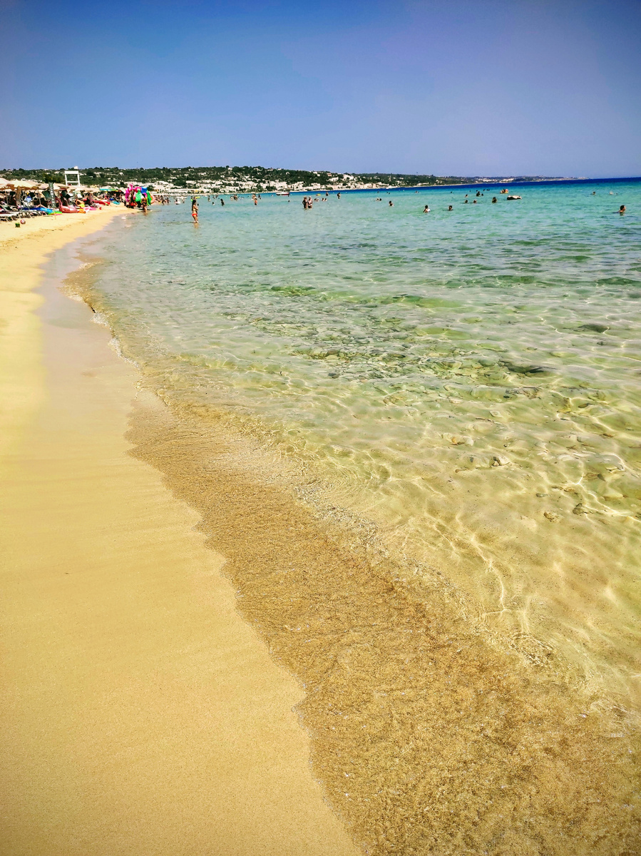 "Итальянские Мальдивы", Адриатическое море в Саленто, регион Апулия. Фото автора