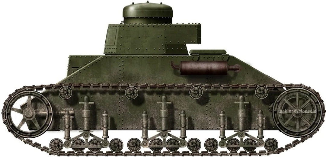 Танк Т-19 собственной персоной. Изображение с сайта tank-encyclopedia.