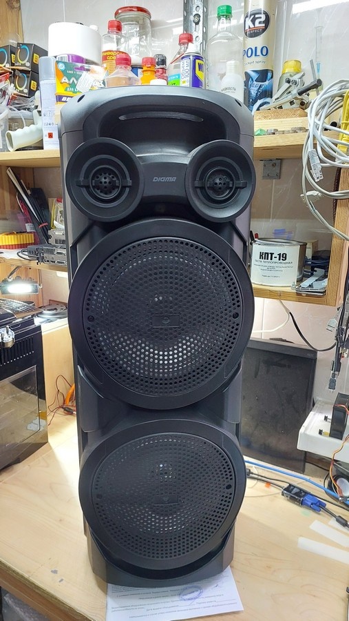 Digma BS1100B (MS-11) - большая звуковая колонка.