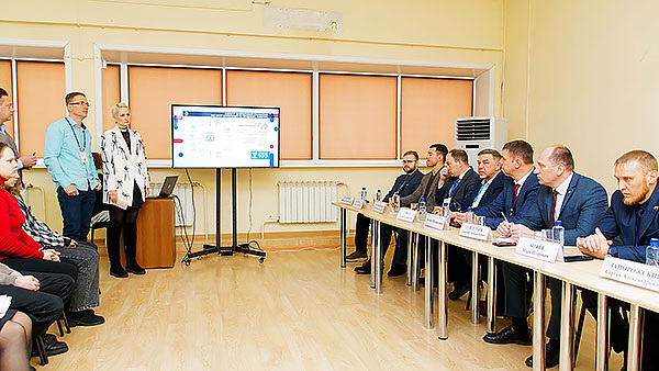 Идет защита проекта