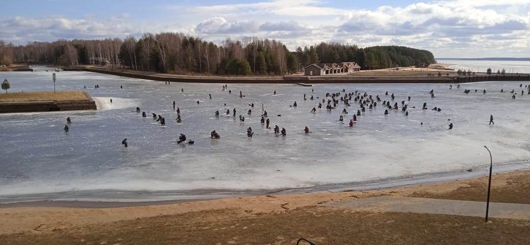 Рыбаки. Вид с балкона отеля