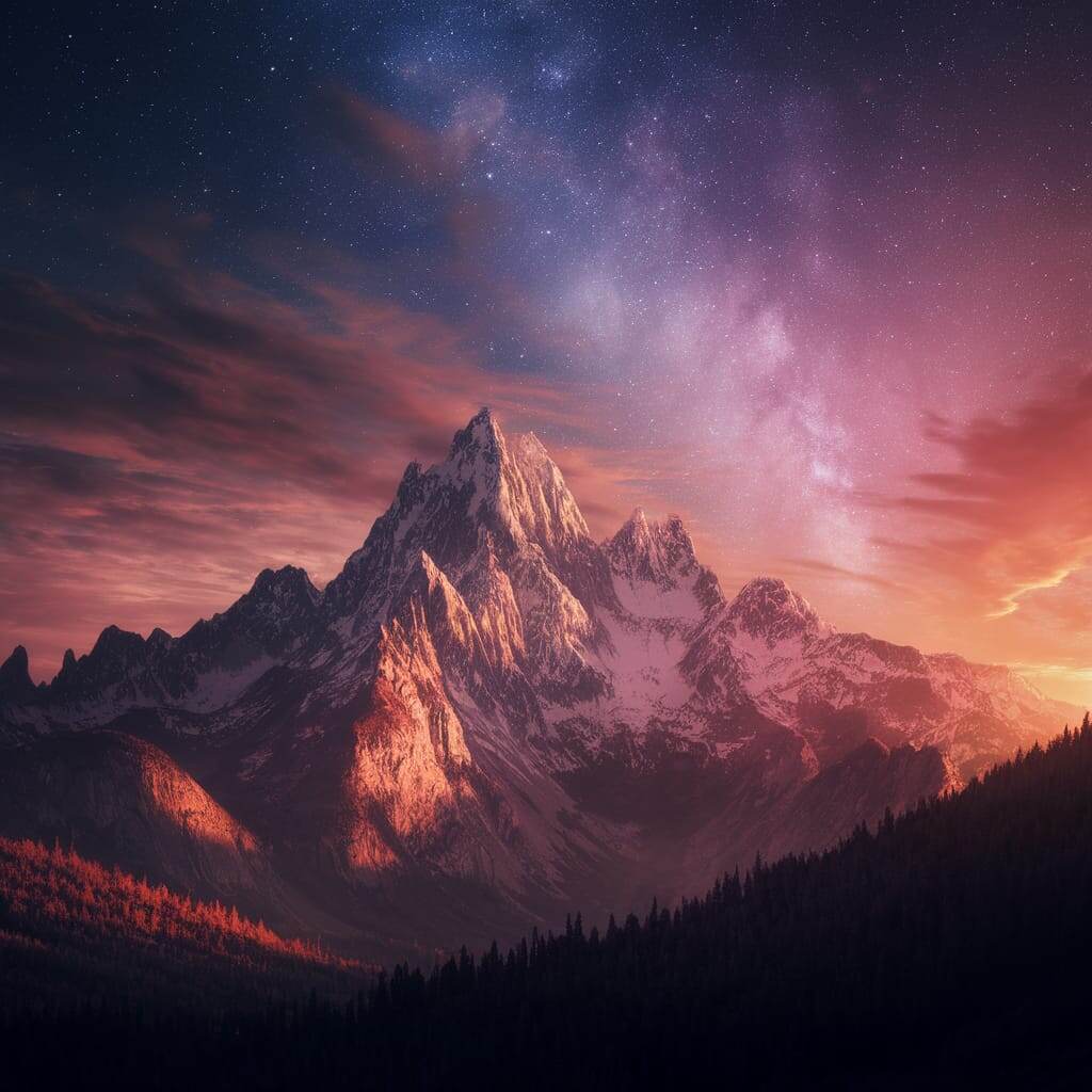 Звезды. Иллюстрация сгенерирована нейросетью