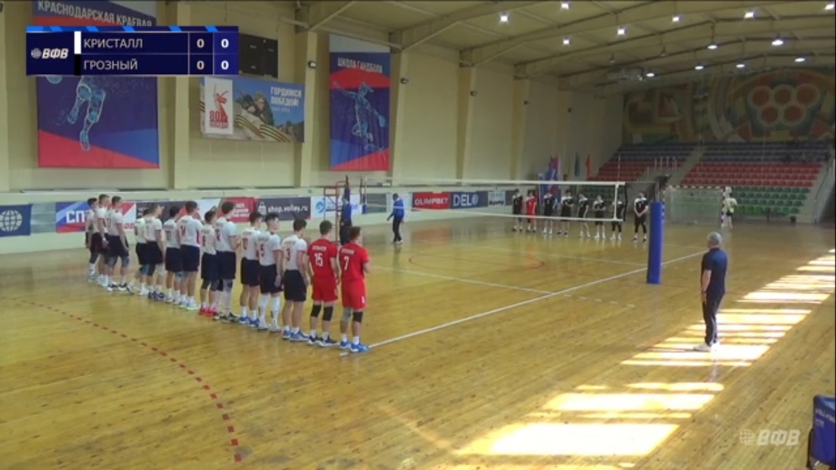 Игровую практику сегодня в "Кристалле-Черкизово" получили практическ все волейболисты