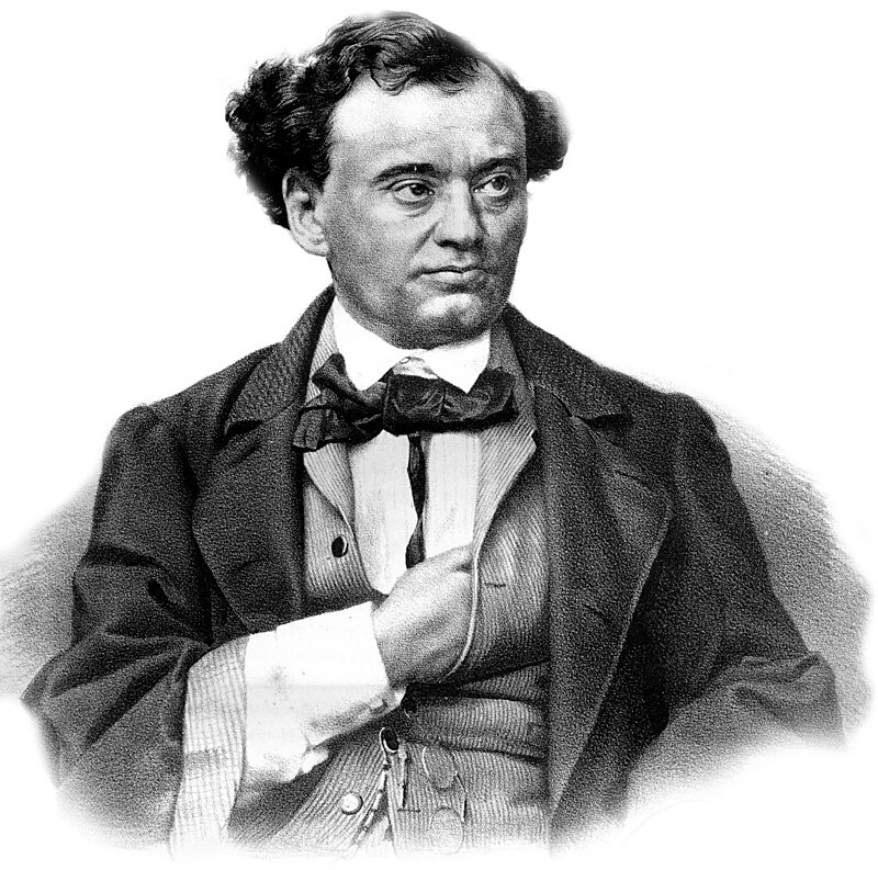 Николай Щербина. Литография П. Бореля с фотографии А.И. Деньера. Конец 1850-х. Из книги: Щербина, 1970