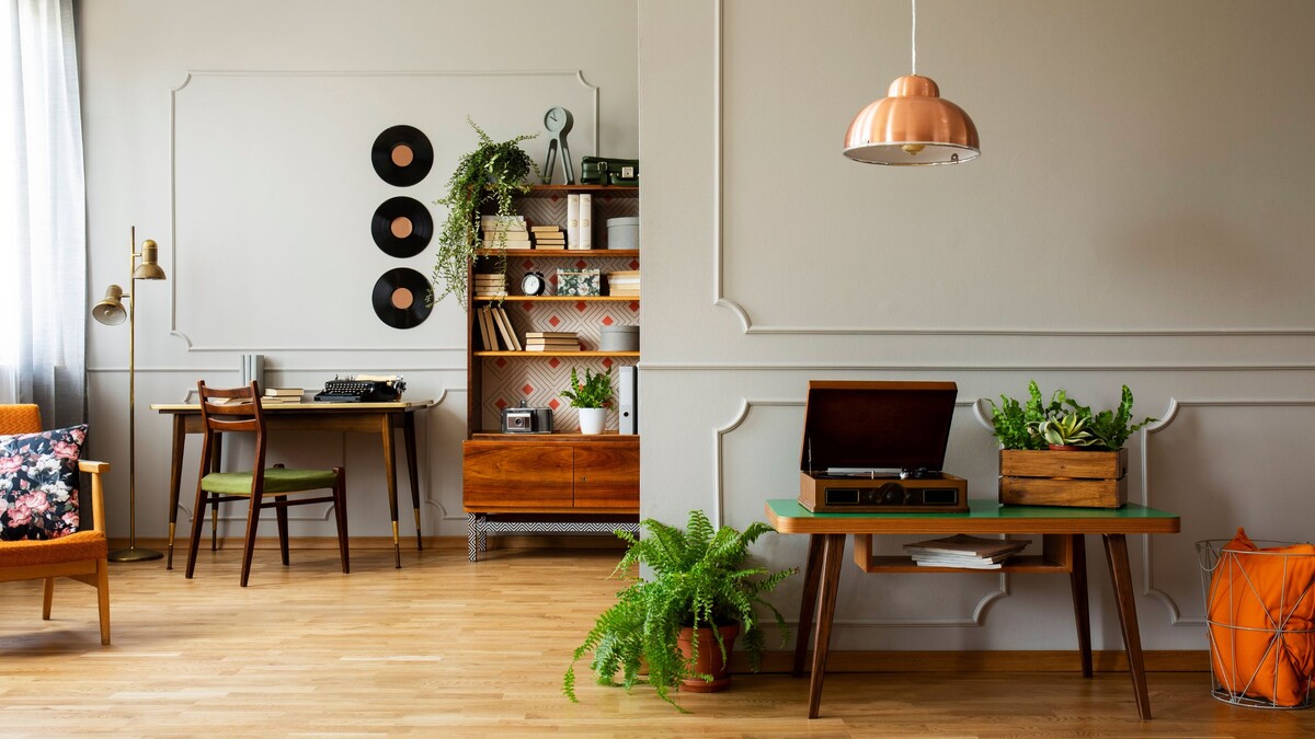 Спальня в ретро стиле (фото: estima.ru)