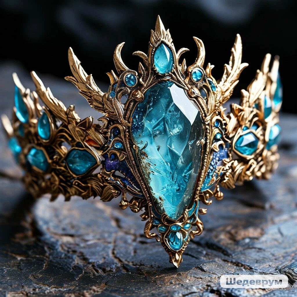 Изображение сгенерировано в нейросети Шедеврум - корона