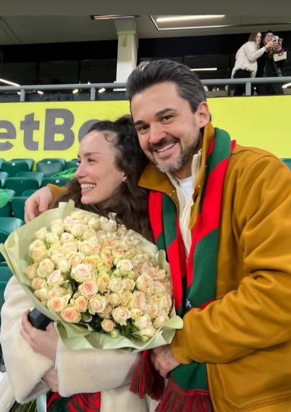 Виктория Дайнеко с избранником. Социальные сети