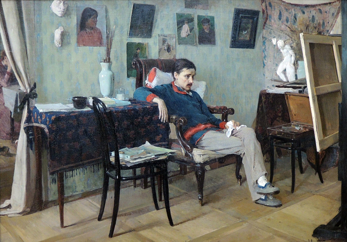 Больной художник, 1892 г.