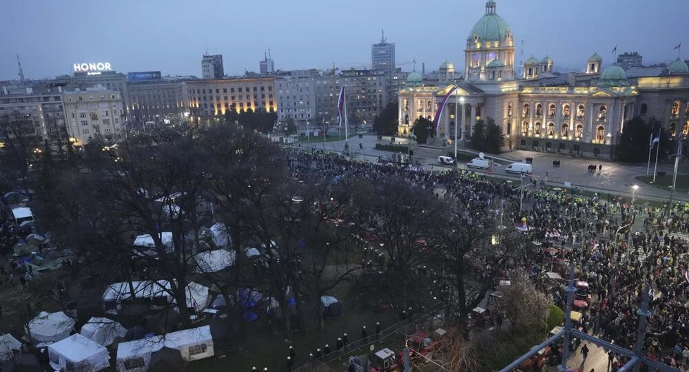 Крупнейшая в истории Сербии: как прошла акция против коррупции в Белграде