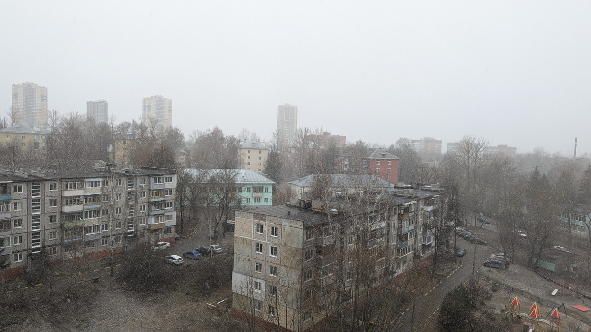 Утро за окном