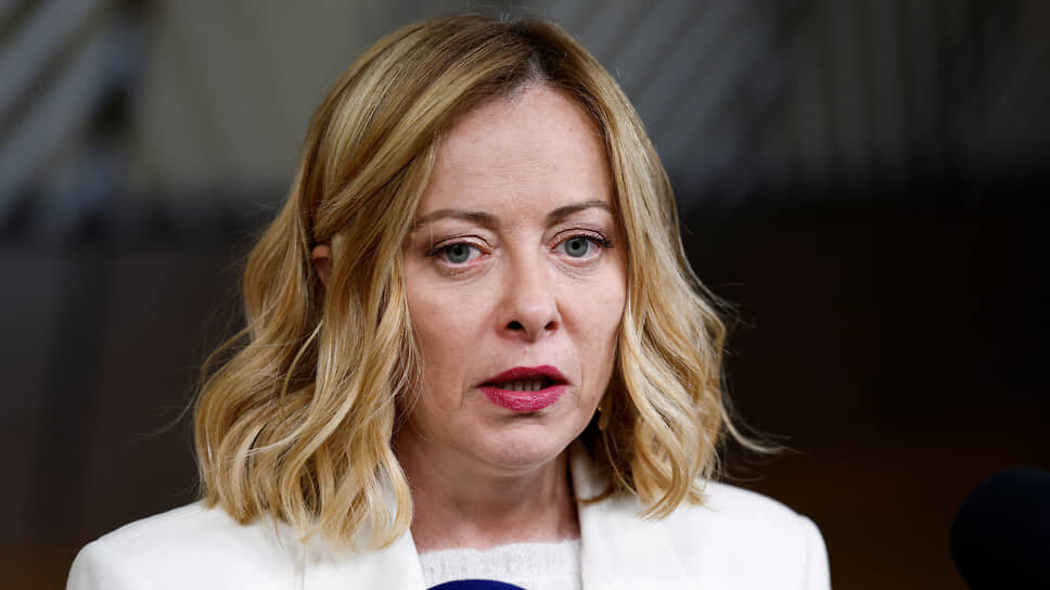 Джорджа Мелони.📷Фото: Stephanie Lecocq / Reuters