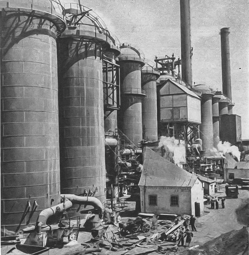 1953 год. Косогорский металлургический завод. Фото Олега Кнорринга.