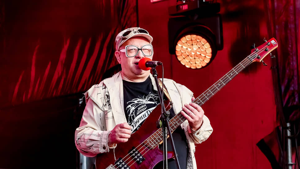 Участник рок-группы "Урфин Джюс" Александр Пантыкин.📷Фото: Евгения Яблонская / Коммерсантъ