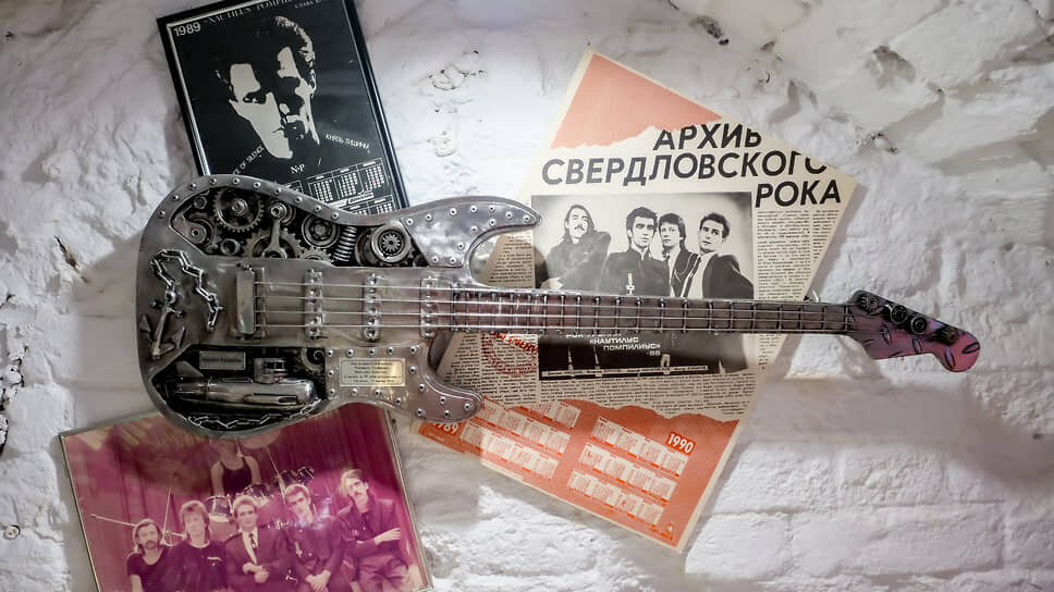 Музей андеграунда в Екатеринбурге. Экспозиция, посвященная группе "Наутилус Помпилиус".📷Фото: Евгения Яблонская / Коммерсантъ
