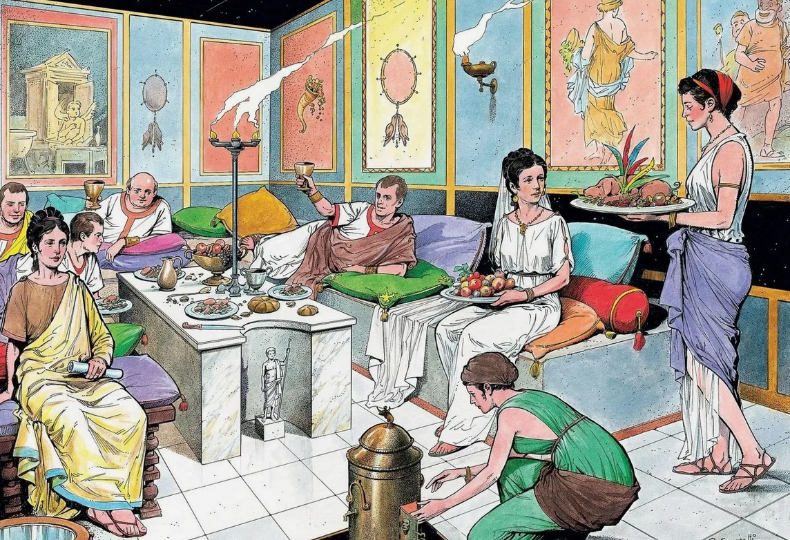 Застолье в Риме