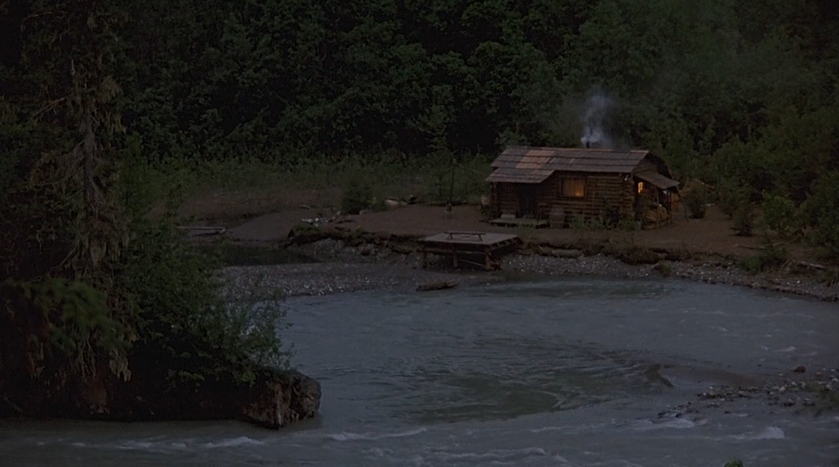 Кадр из фильма "Белый клык" 1991 г. реж. Рэндал Кляйзер