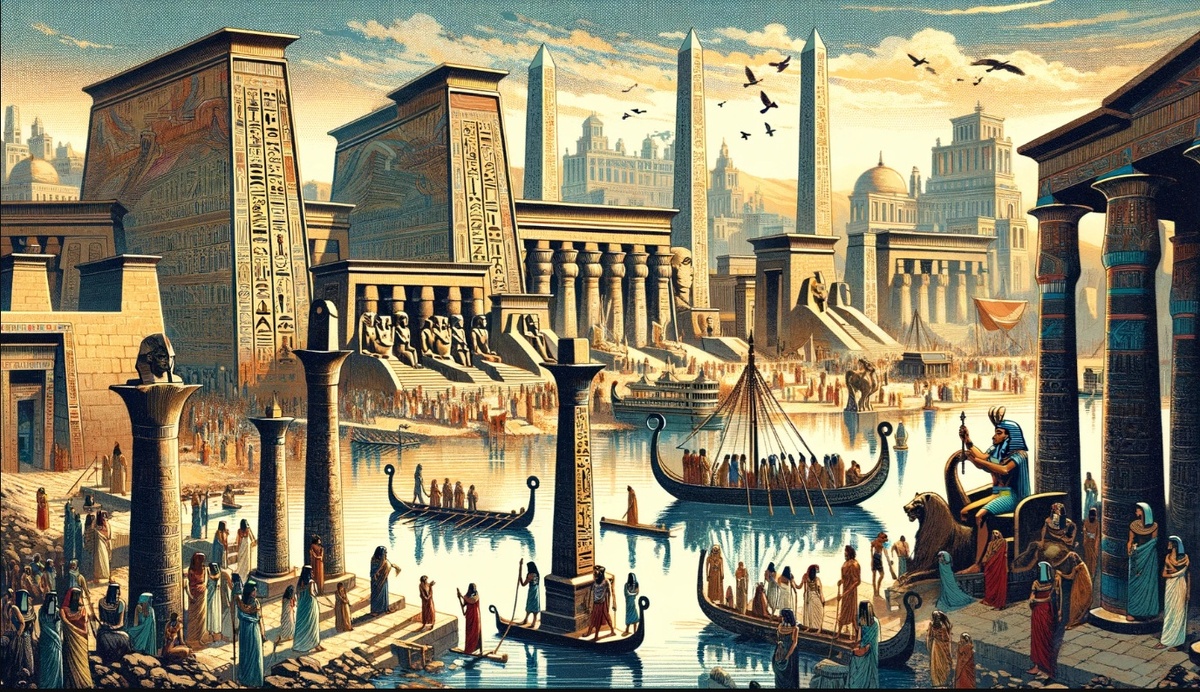 Древнеегипетская цивилизация. Источник: christianpublishinghouse.co