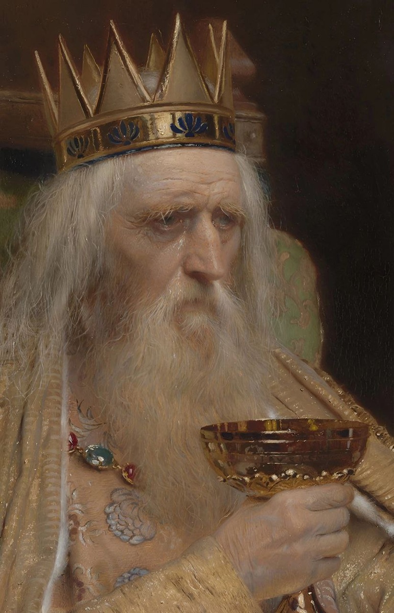 Картина «Фульский король» (1896) была создана французским художником Жаном-Леоном Жеромом (1824–1904), одним из крупнейших представителей академизма XIX века.