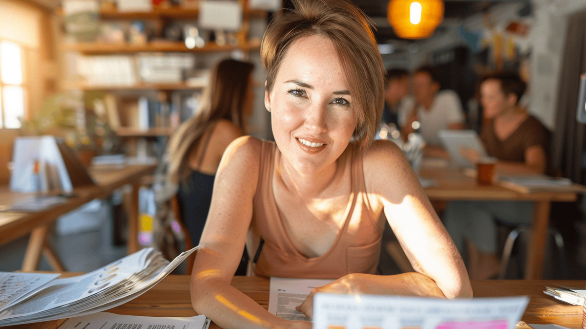 Молодой агент по недвижимости красивая как мечта.