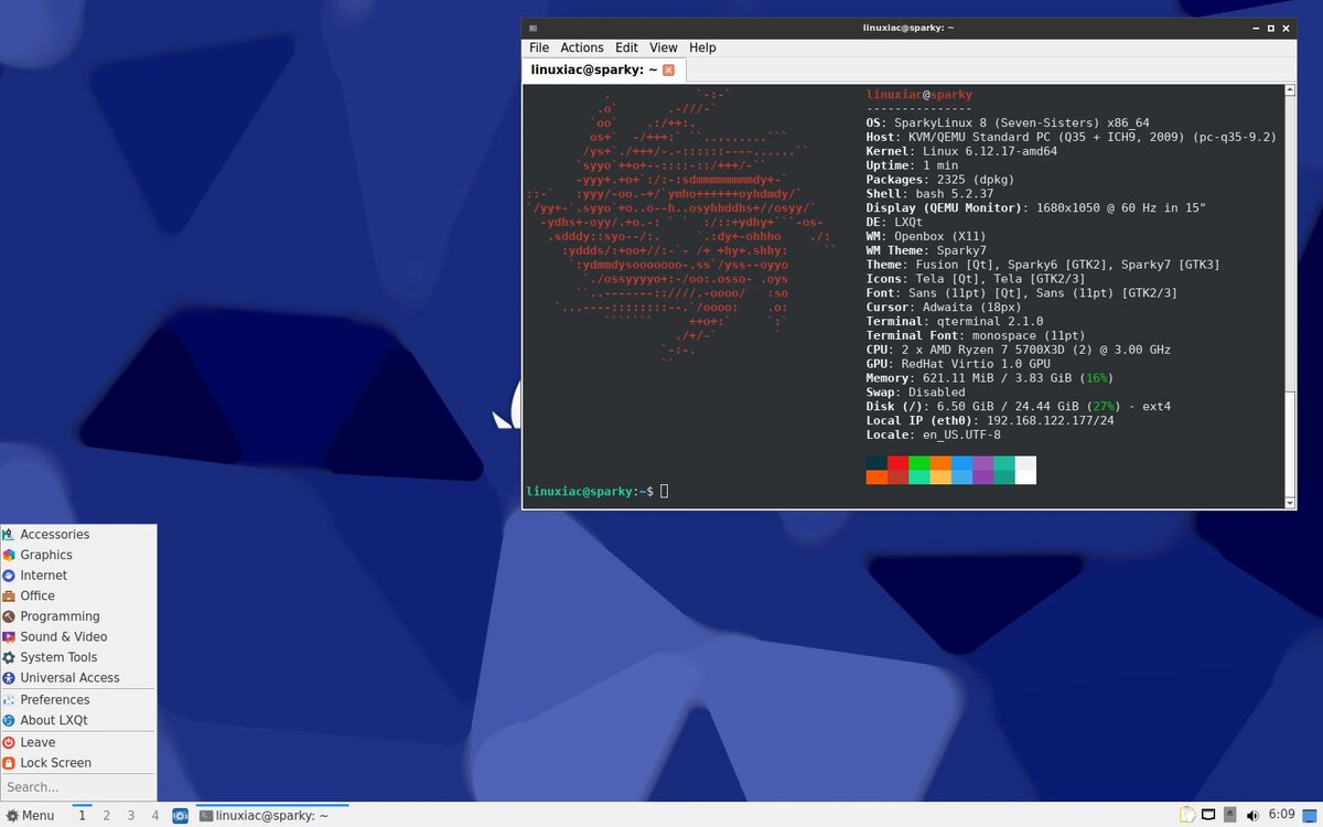Новый релиз Sparky 2025.03: улучшенная производительность и обновленные среды рабочего стола