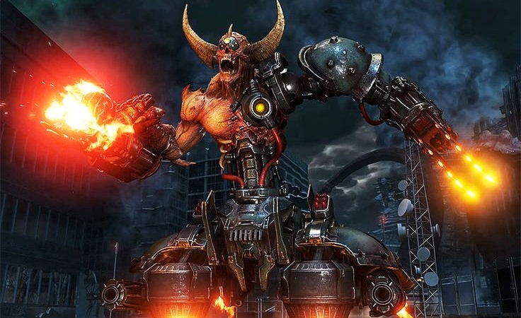 Яндекс картинки Охотник Рока Doom Eternal