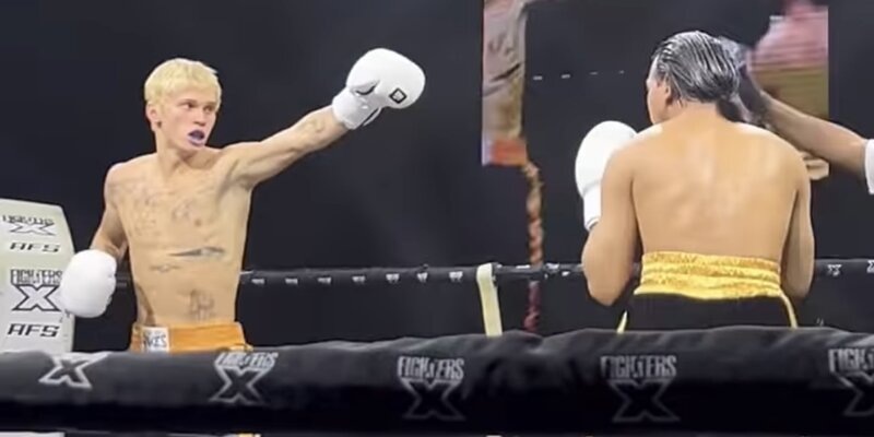 Первый поединок Милохина.  фото: картинки яндекса.