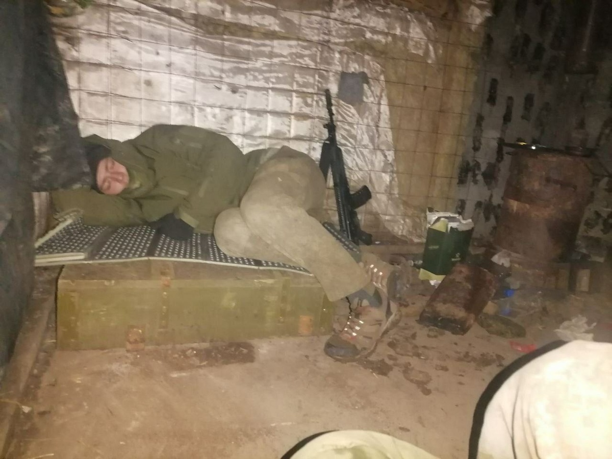 «В яме», фото из личного архива разведчика