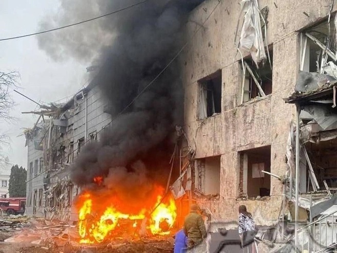 Фото: Дома в центре Рыльска Курской области, Типичный Рыльск / Telegram ©