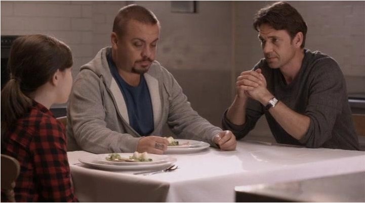 Кадр из фильма «Любовь и кухня», 2011 г. Великобритания