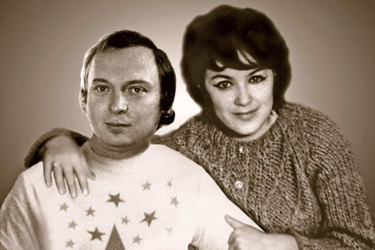 Валерий Ободзинский  и Нелли Ободзинские.