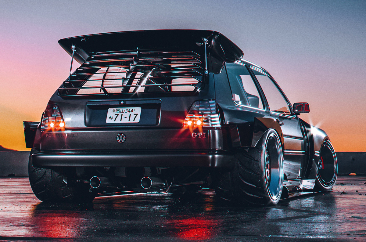   Volkswagen Golf II GTI   
[Khyzyl Saleem](https://www.artstation.com/artwork/vJzEJx)