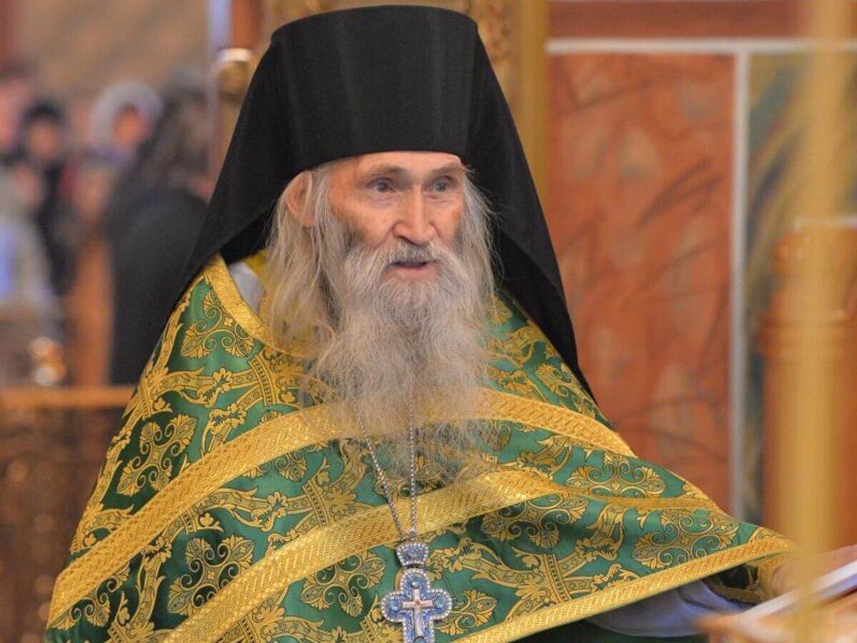    Схиархимандрит Илий© Фото : Введенский ставропигиальный мужской монастырь Оптина пустынь