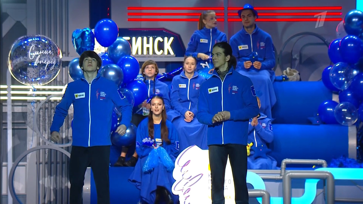    Владислав Дикиджи и Петр Гуменник. Фото: стоп-кадр прямого эфира "Первого канала"