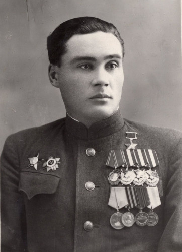 Герой Советского Союза  Леонид Сергеевич Чудбин, 1945-1946 гг.