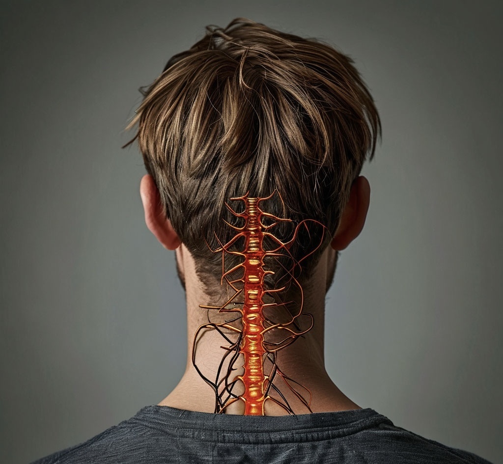 Сильную боль начинала испытывать в области шеи. И она расходилась по всей голове