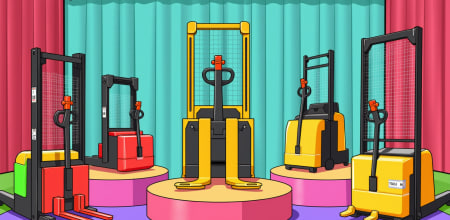 Лидеры продаж складской техники за первое полугодие 2024-ого года