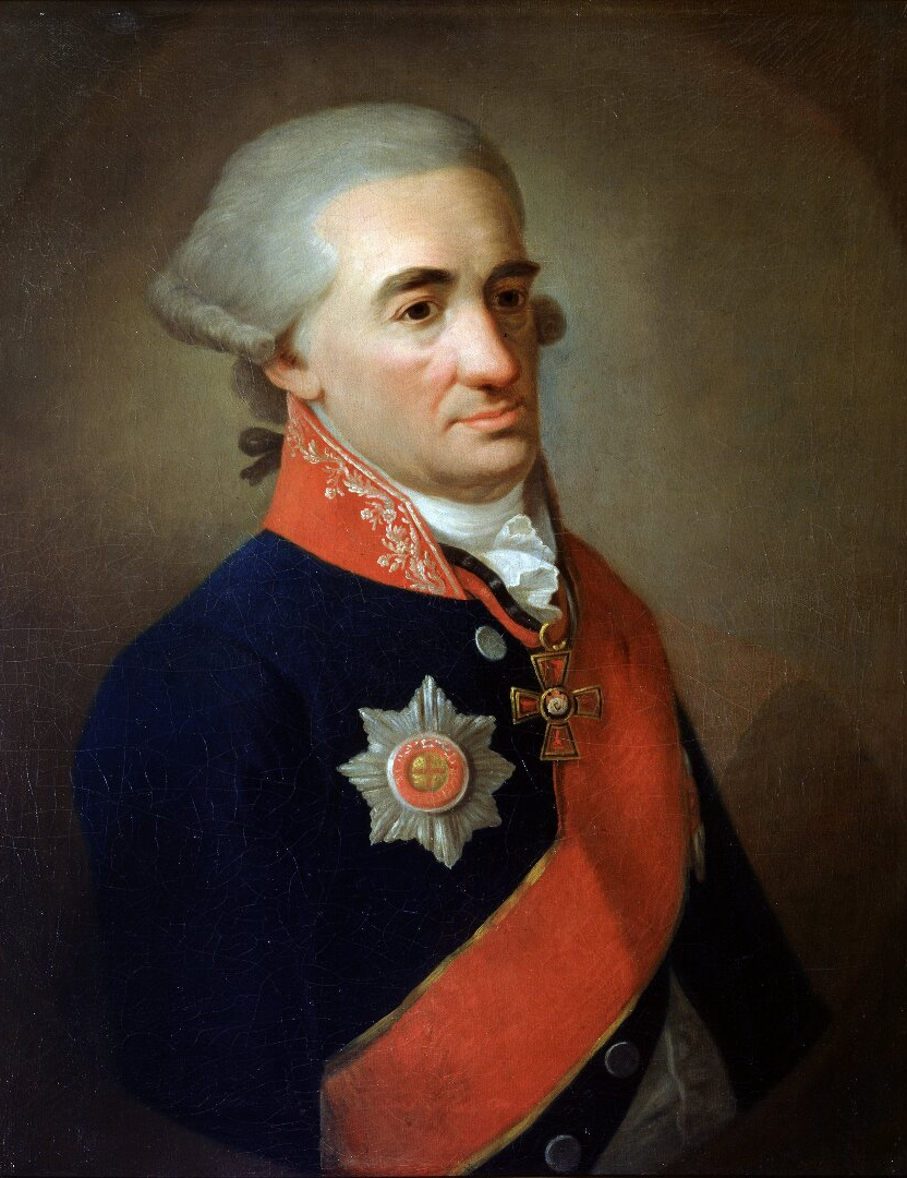 Михаил Херасков (худож. К. Гекке), 1800 - е годы