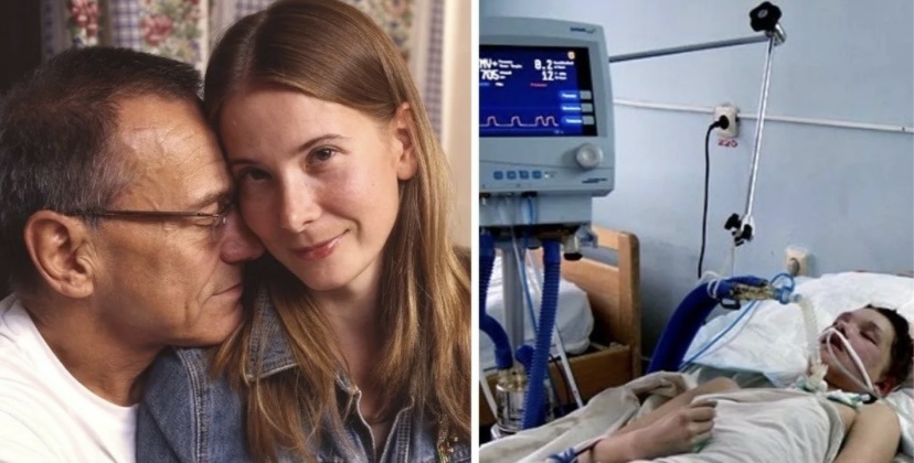  Андрей Кончаловский с дочкой Мария 