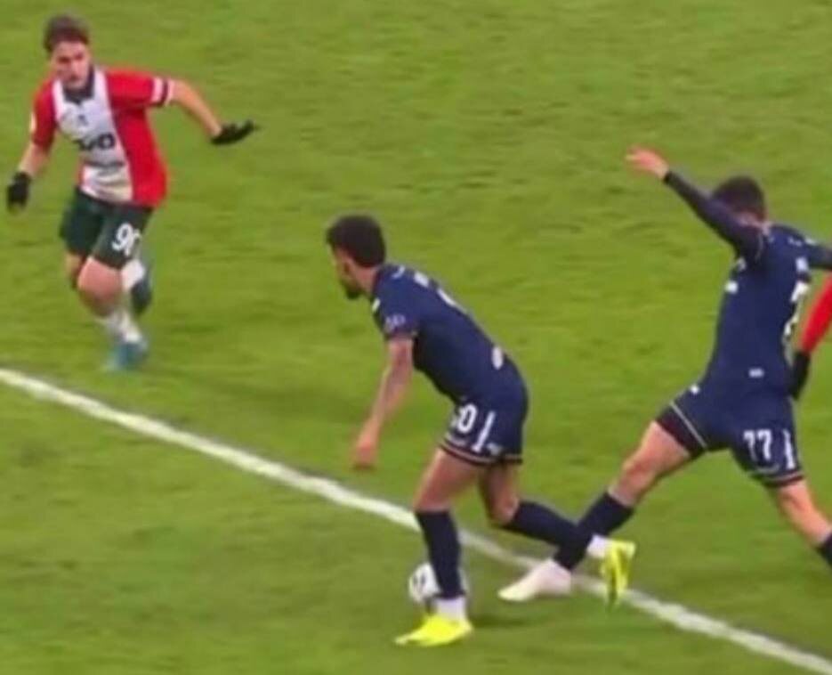 Денис Макаров (N77) ставит подножку своему партнеру. ЗАЧЕМ?