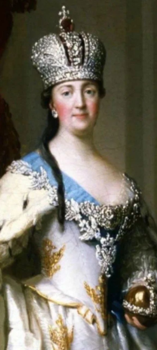 портрет Екатерины Второй урожденная София Фредерика Августа