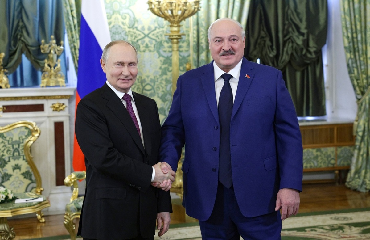 Беларусь и Россия демонстрируют уникальный пример союзнического взаимодействия.  Фото: Фото: пресс-служба Администрации президента РФ / kremlin.ru