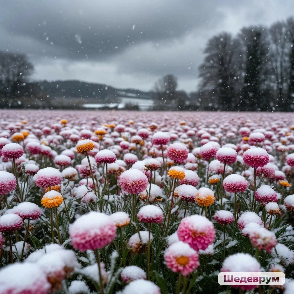 Снежная весна