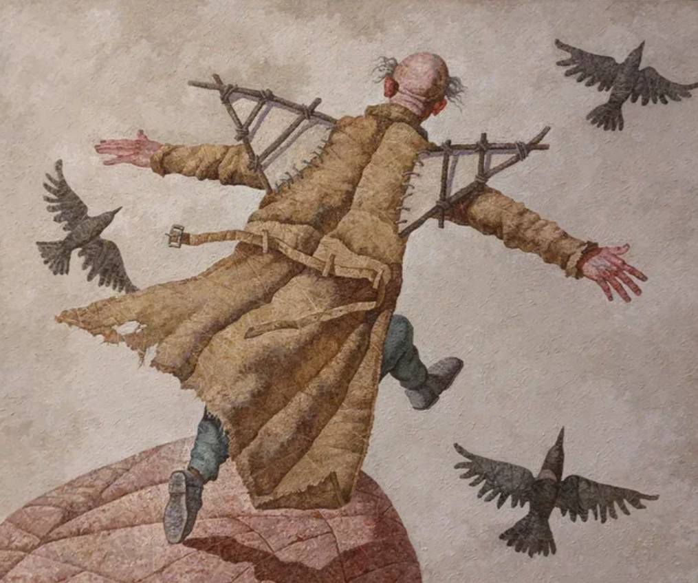 Иллюстрация: Сергей Меренков, Аки птица, 2017