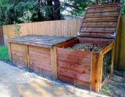 Избежать распространения запаха можно, обустроив компостер крышкой