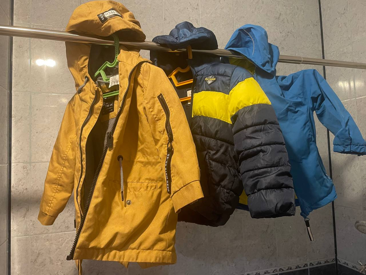 Куртки, которые малы сыну