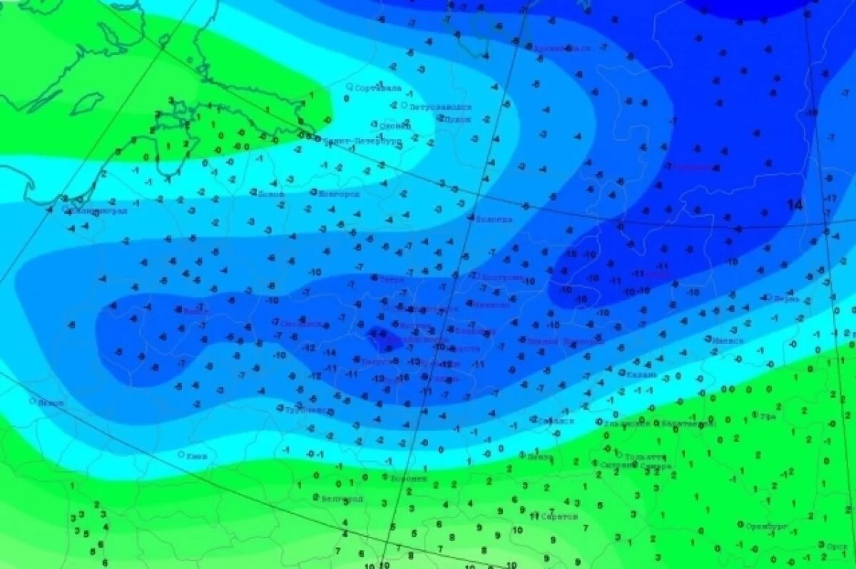    Нижегородская область оказалась в мешке радиационного холода