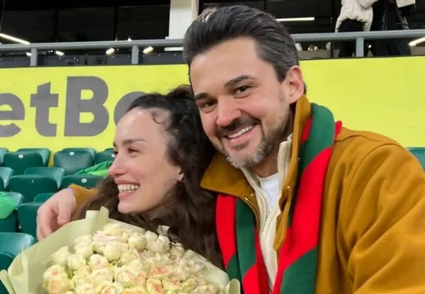    Виктория Дайнеко с возлюбленным. Фото: соцсети